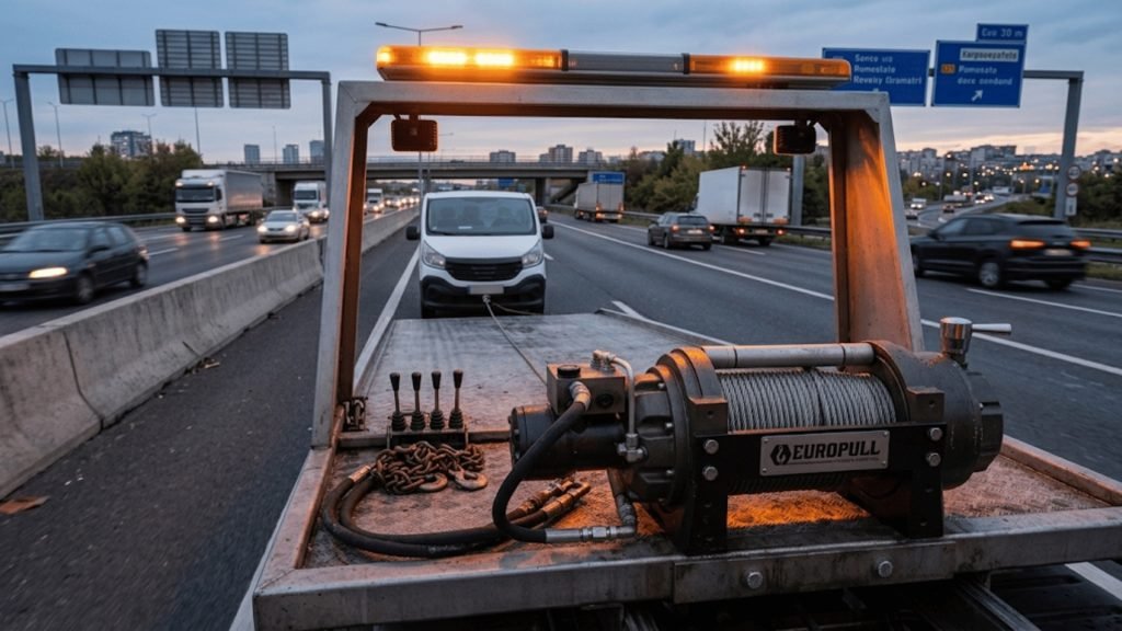 Europull Hwv 15000 Winch Recovery Truck Cover